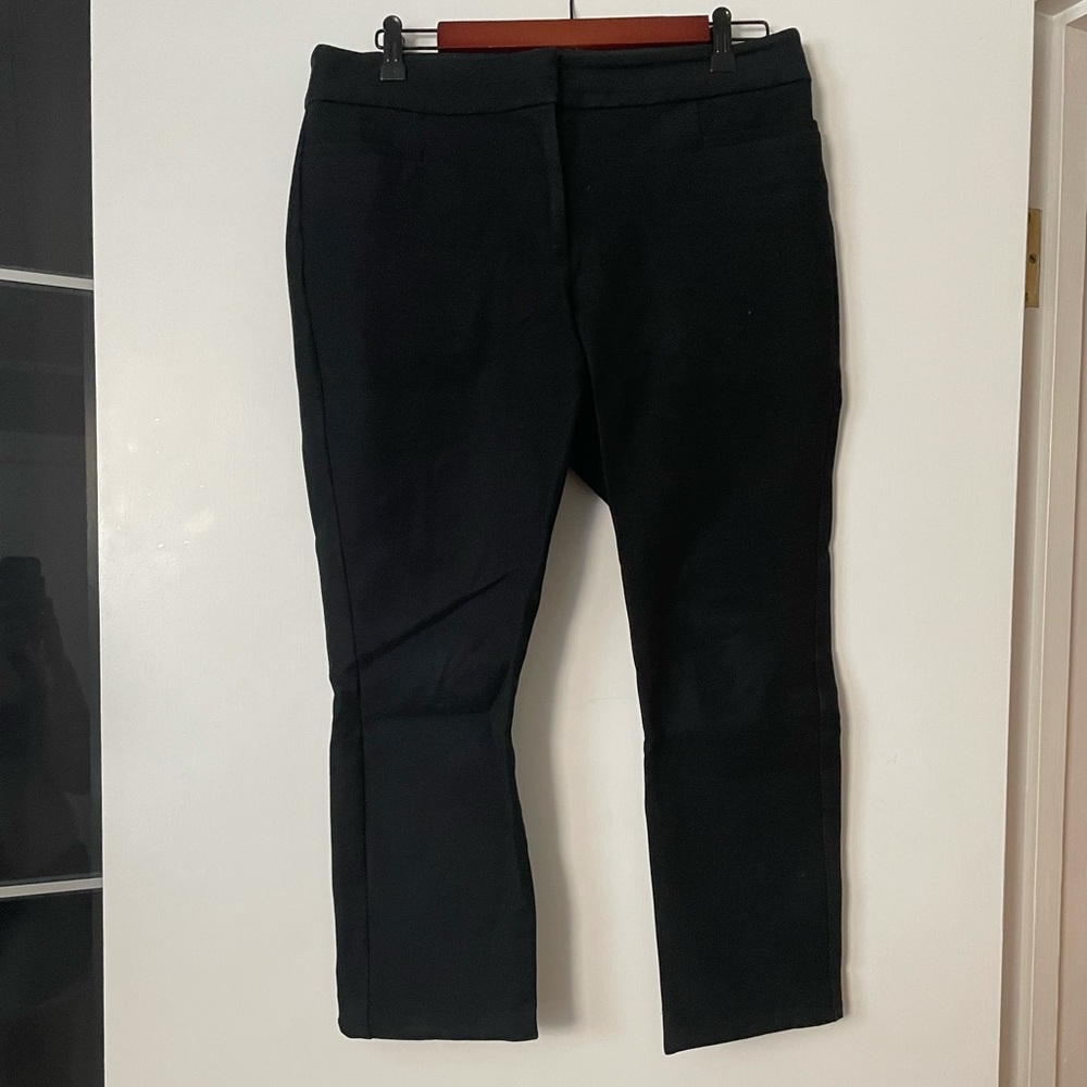Ann Taylor, size 6, crop, black dress pants